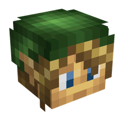 Black skin: head render
