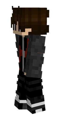Black skin: body, left side render