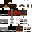 Black skin: raw texture render