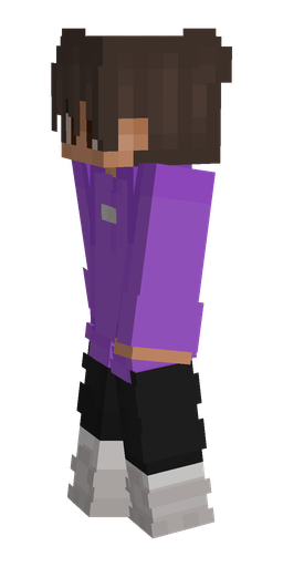 Black skin: body, left side render