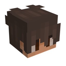 Black skin: head render