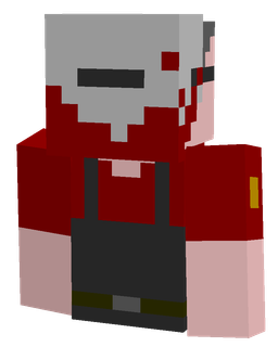 Black skin: bust render