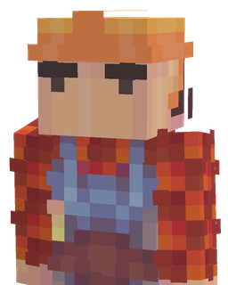 Blue skin: bust render