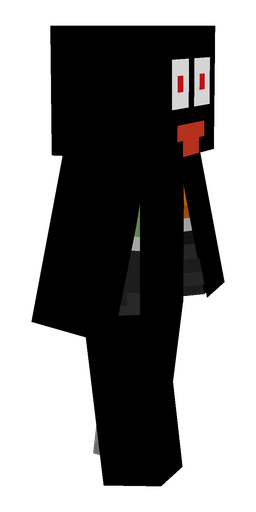 Black skin: body, right side render