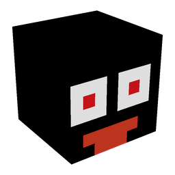 Black skin: head render