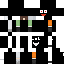 Black skin: raw texture render
