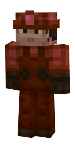 Brown skin: body, front render