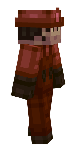 Brown skin: body, right side render