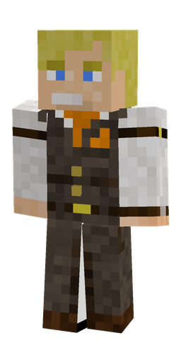Brown skin: body, front render