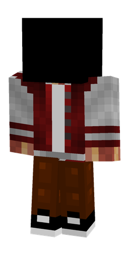 Black skin: body, front render