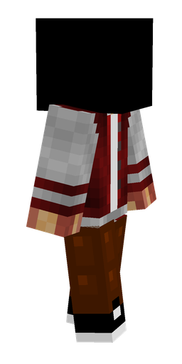 Black skin: body, right side render
