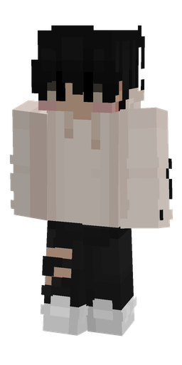 Black skin: body, front render