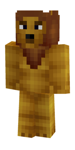 Brown skin: body, front render