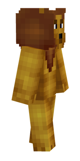 Brown skin: body, right side render