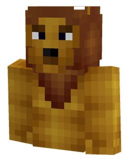 Brown skin: bust render