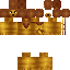 Brown skin: raw texture render