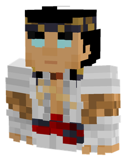 Black skin: bust render