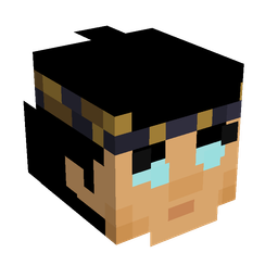 Black skin: head render