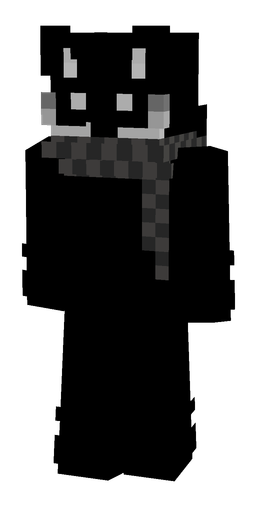 Black skin: body, front render
