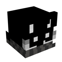 Black skin: head render