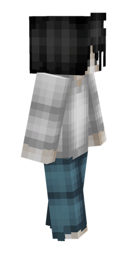 Black skin: body, right side render