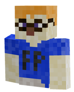 Blue skin: bust render