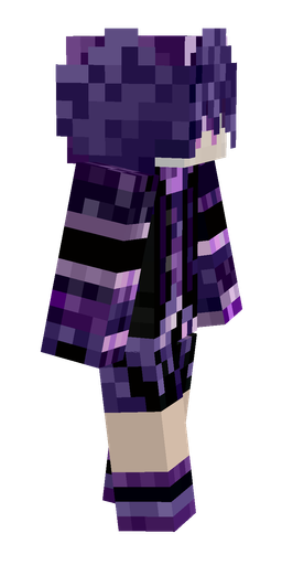 Black skin: body, right side render