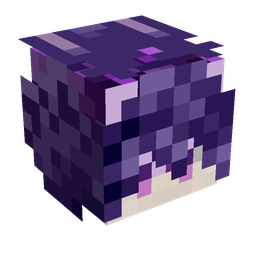 Black skin: head render