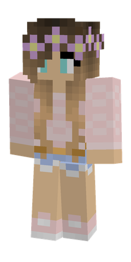 Brown skin: body, front render