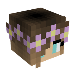 Brown skin: head render
