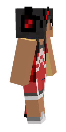 Black skin: body, right side render