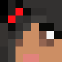 Black skin: face render