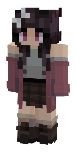 Black skin: body, front render