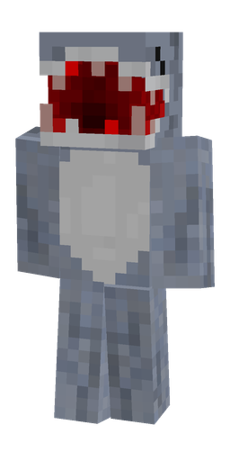 Blue skin: body, front render