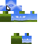 Blue skin: raw texture render