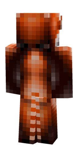 Black skin: body, back render