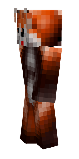 Black skin: body, left side render