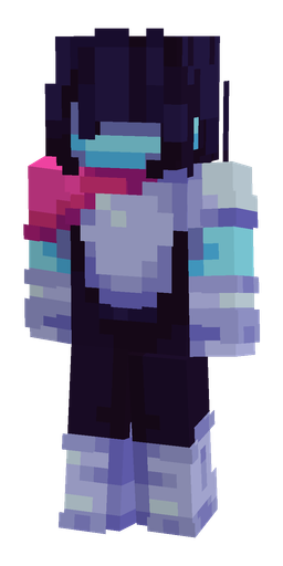 Black skin: body, front render