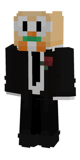 Black skin: body, front render