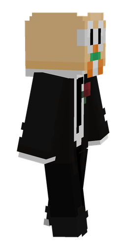 Black skin: body, right side render