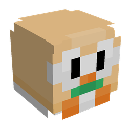 Black skin: head render