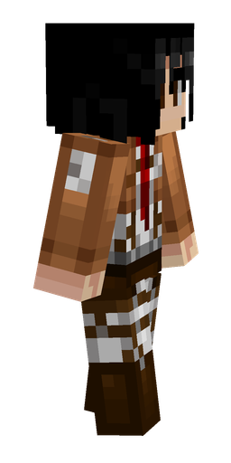 Black skin: body, right side render