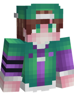 Blue skin: bust render