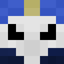 Blue skin: face render