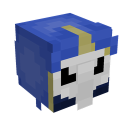 Blue skin: head render