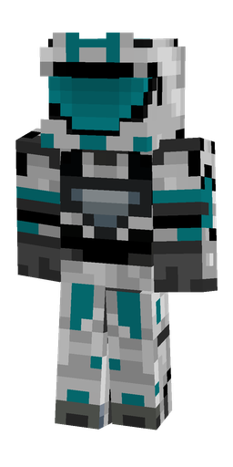 Black skin: body, front render