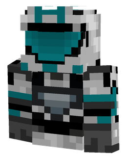 Black skin: bust render