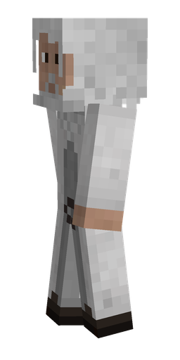 Gray skin: body, left side render