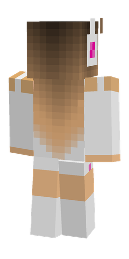 Brown skin: body, back render