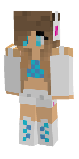 Brown skin: body, front render
